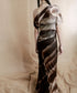 Feather Print Mermaid Dress